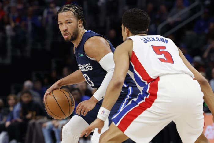 Jalen Brunson, Dallas Mavericks, Detroit Pistons